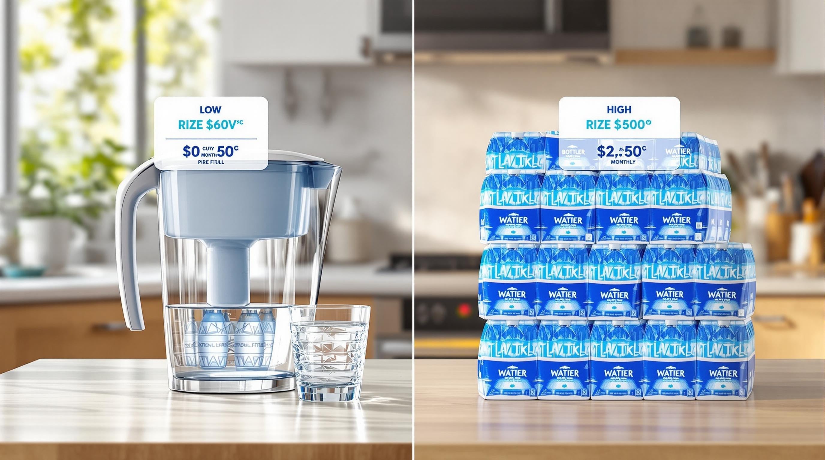 Bottled Water vs. Filtration: Cost Breakdown