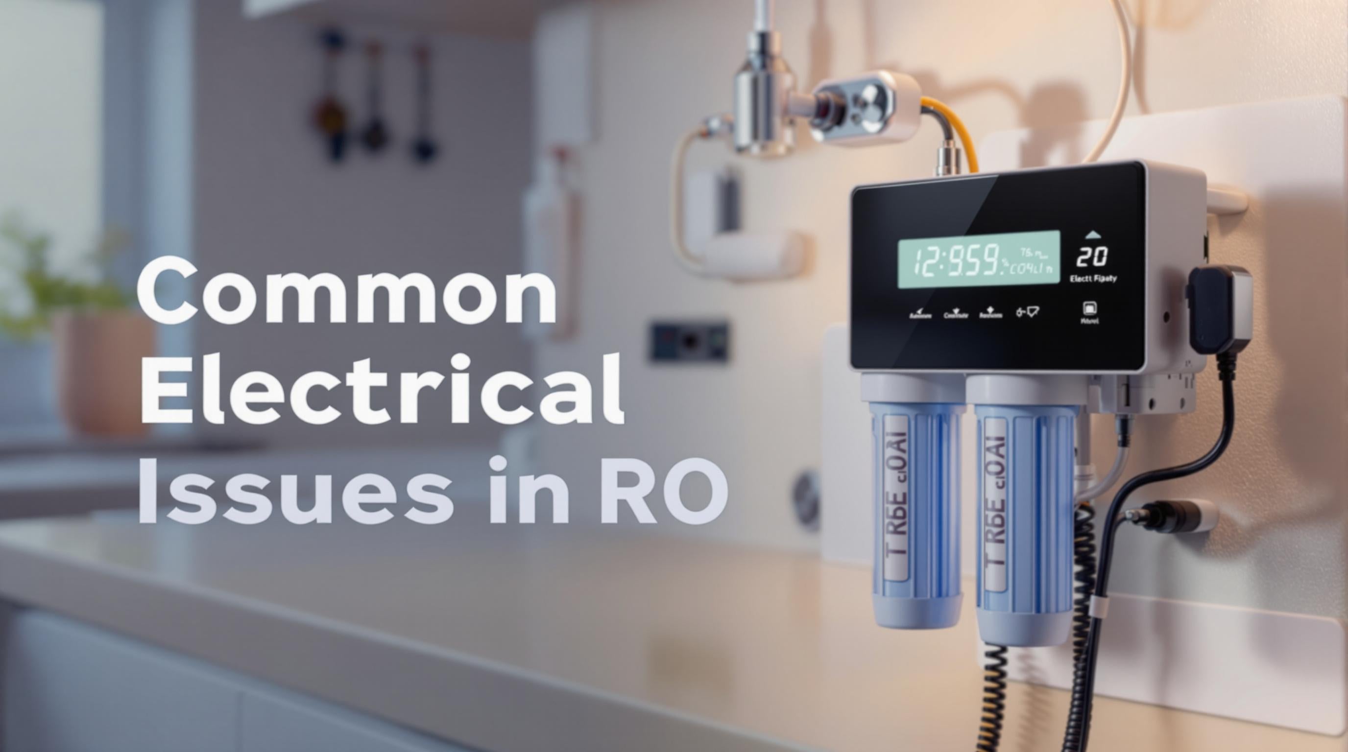 Common Electrical Issues in RO Systems