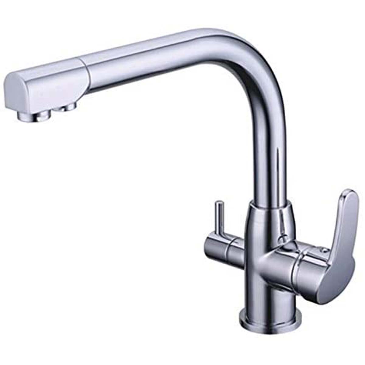 WL 308 Three Way Kitchen Faucet - WATERLUX